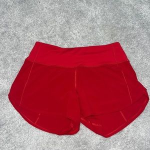 Mid rise speed up shorts size 6